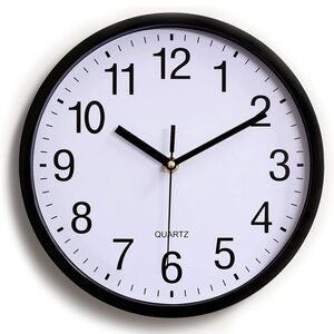Classic Black Wall Clock
